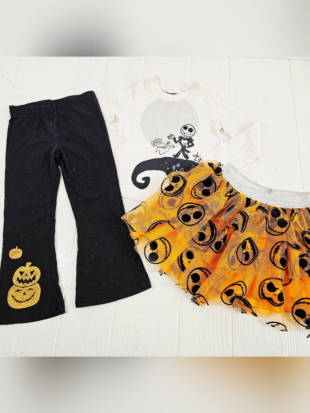 The Nightmare Before Christmas Toddler Girls 3 Piece Outfit